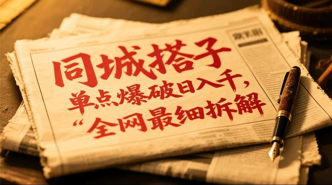 同城搭子群19.9单点爆破日入千,搭子组局月入万,全网最细拆解 同城搭子群19.9单点爆破日入千,搭子组局月入万,全网最细拆解