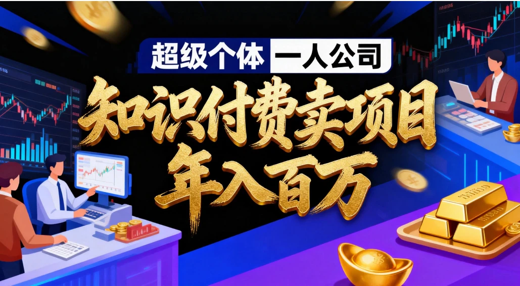 2026年“超级个体一人公司”私域卖项目年入百万,个人IP-精准引流-项目包装-转化成交 2026年“超级个体一人公司”私域卖项目年入百万,个人IP-精准引流-项目包装-转化成交